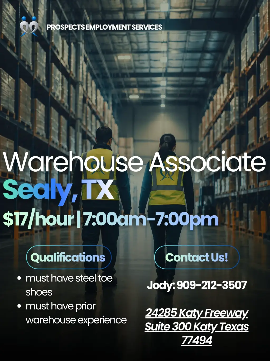 LABOR GENERAL EN SEALY, TX