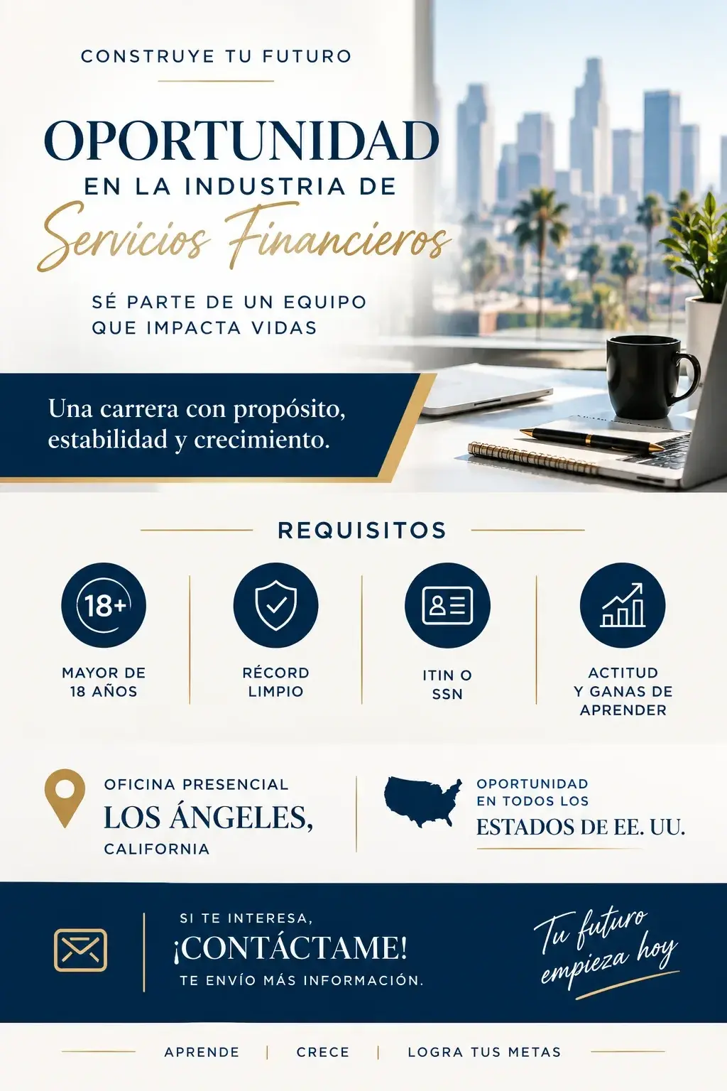OPORTUNIDAD EN LA INDUSTRIA DE SERVICIOS FINANCIEROS