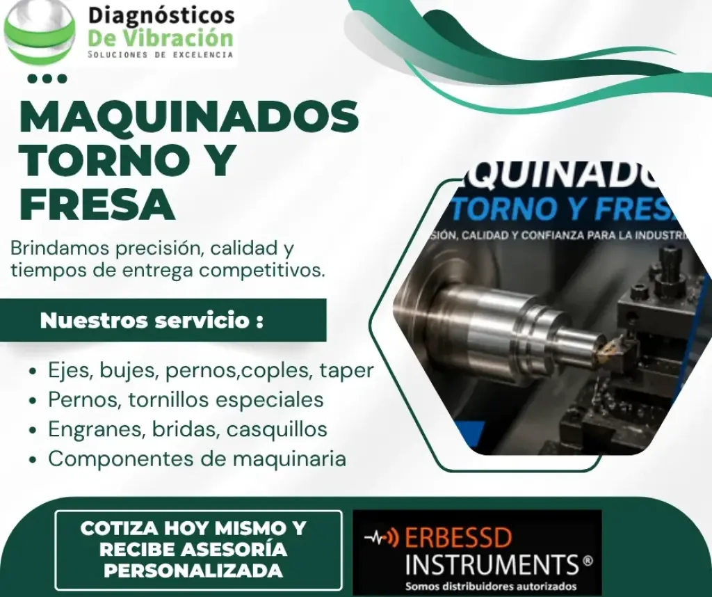 Maquinados en torno y fresa