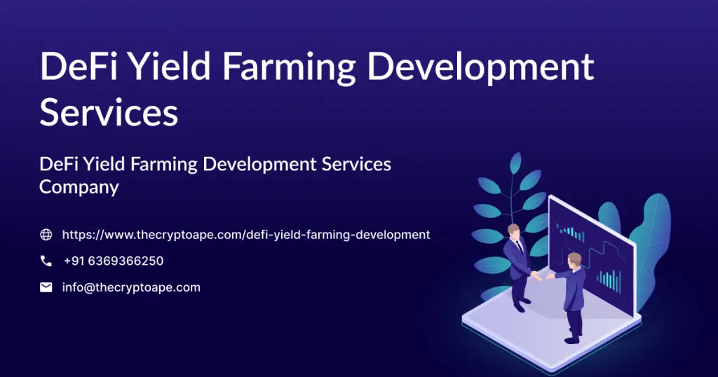 DeFi Yield Farming Development Services for Sustainable Passive Income Platforms