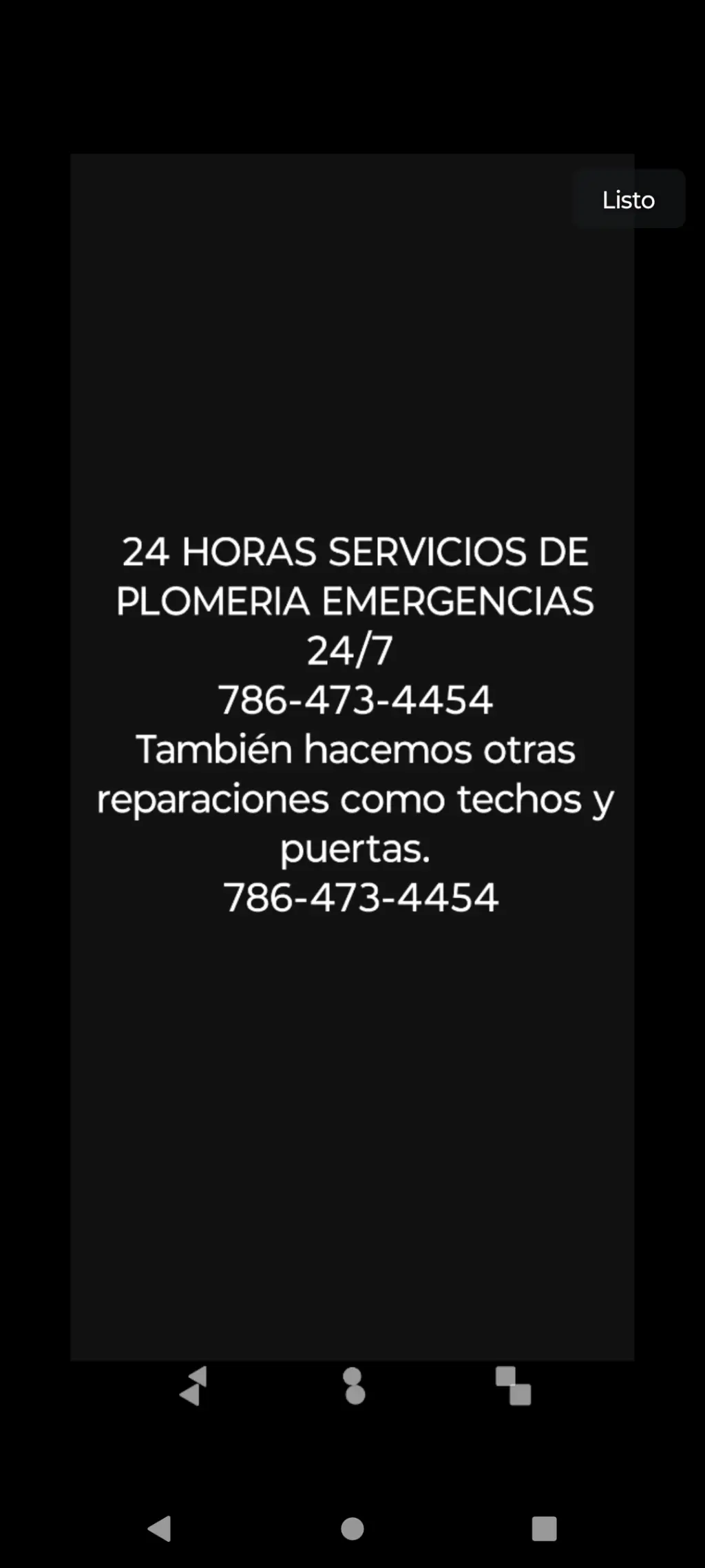 Reparaciónes de plomería
