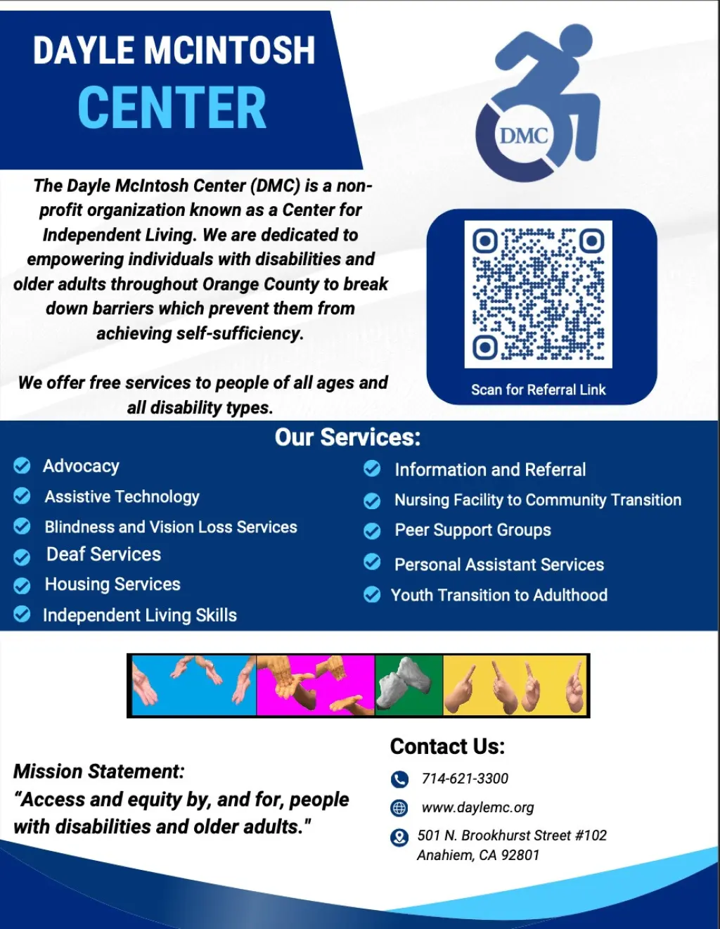 Blind & Low Vision Services (BLVS) in Orange County