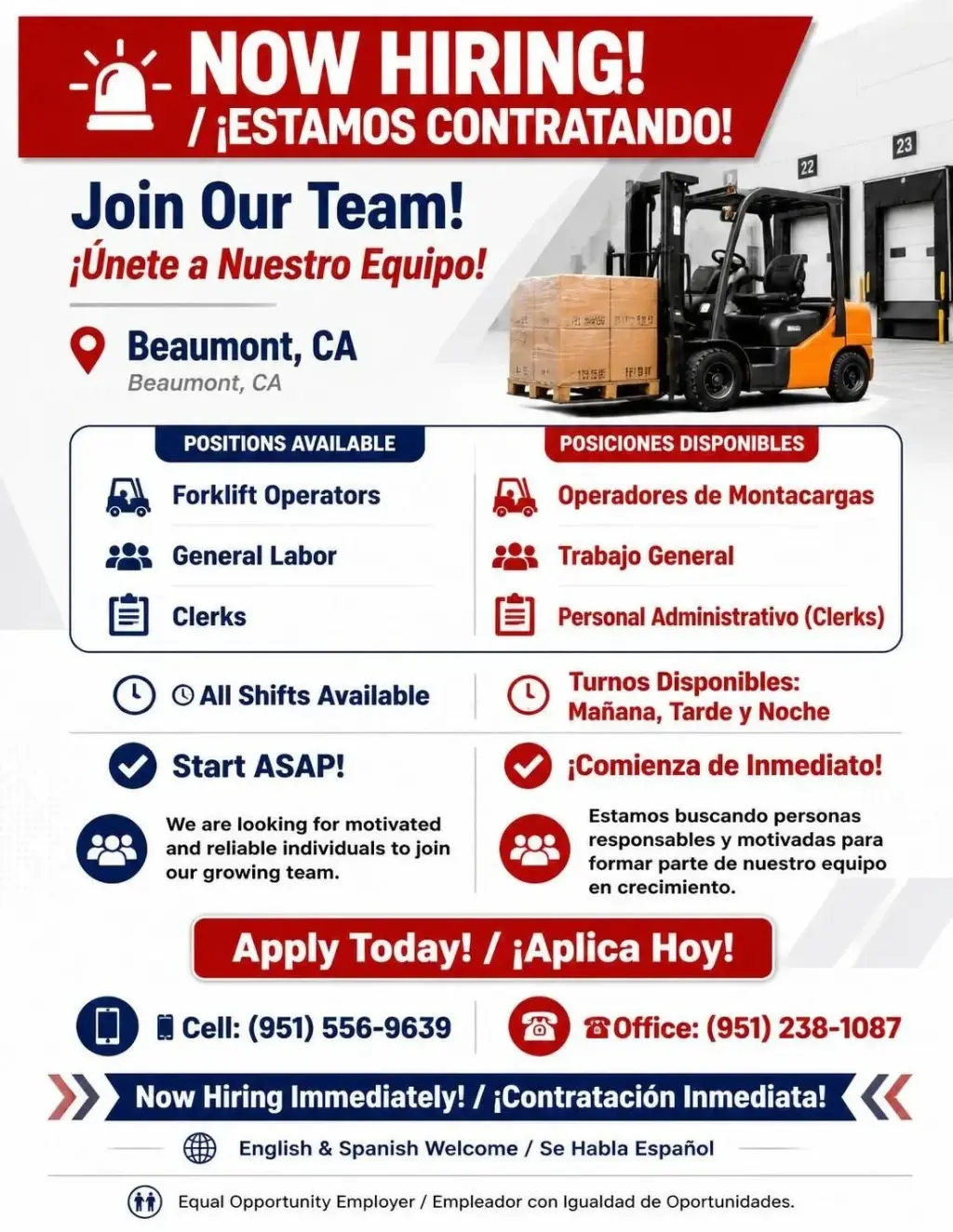 Bodega en Beaumont CA