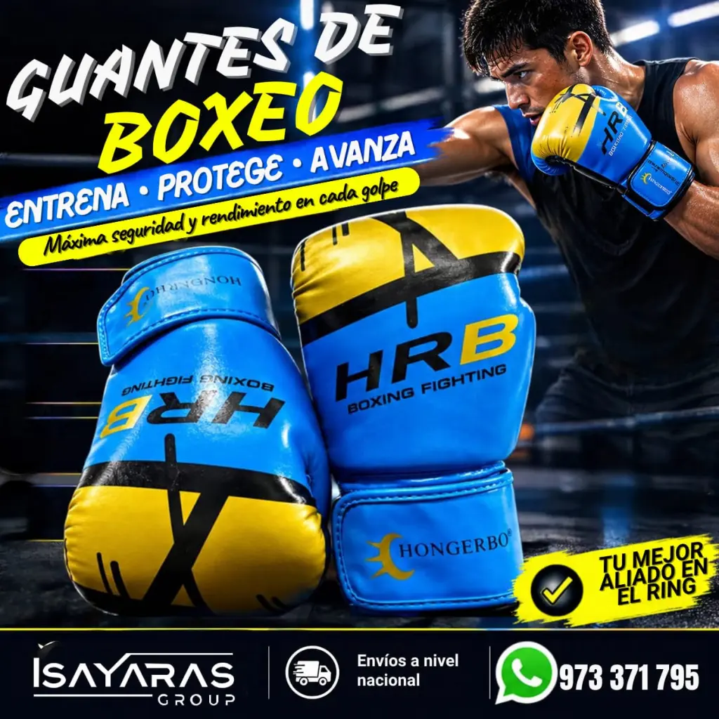 🥊 ¡DOMINA EL RING CON LOS GUANTES HRB! 🥊 - ISAYARAS GROUP