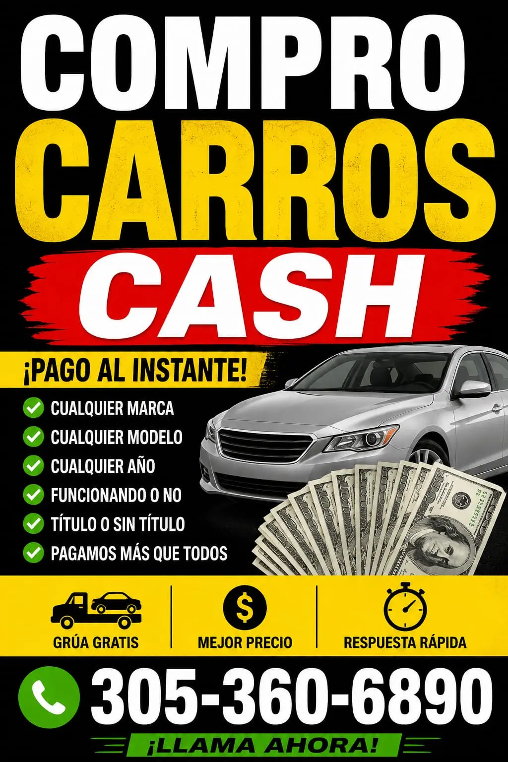 Car FOR JUNK PEMBROKE PINES