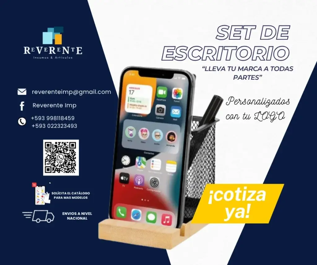 Set de escritorio personalizado al por mayor