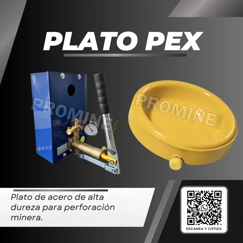Plato de Acero de Alta Dureza para Perforación Minera