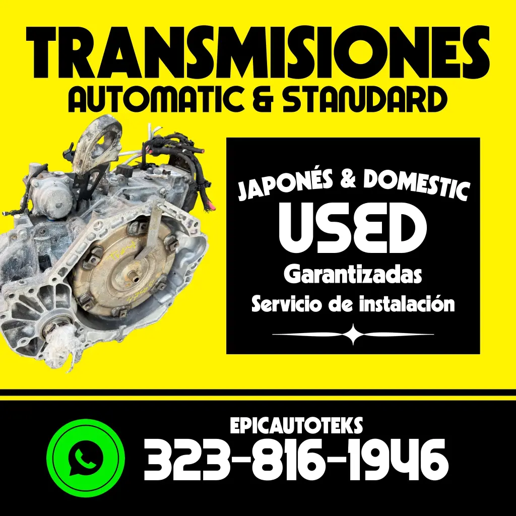 TRANSMISIONES X USADAS X IMPORTADOS 🉐