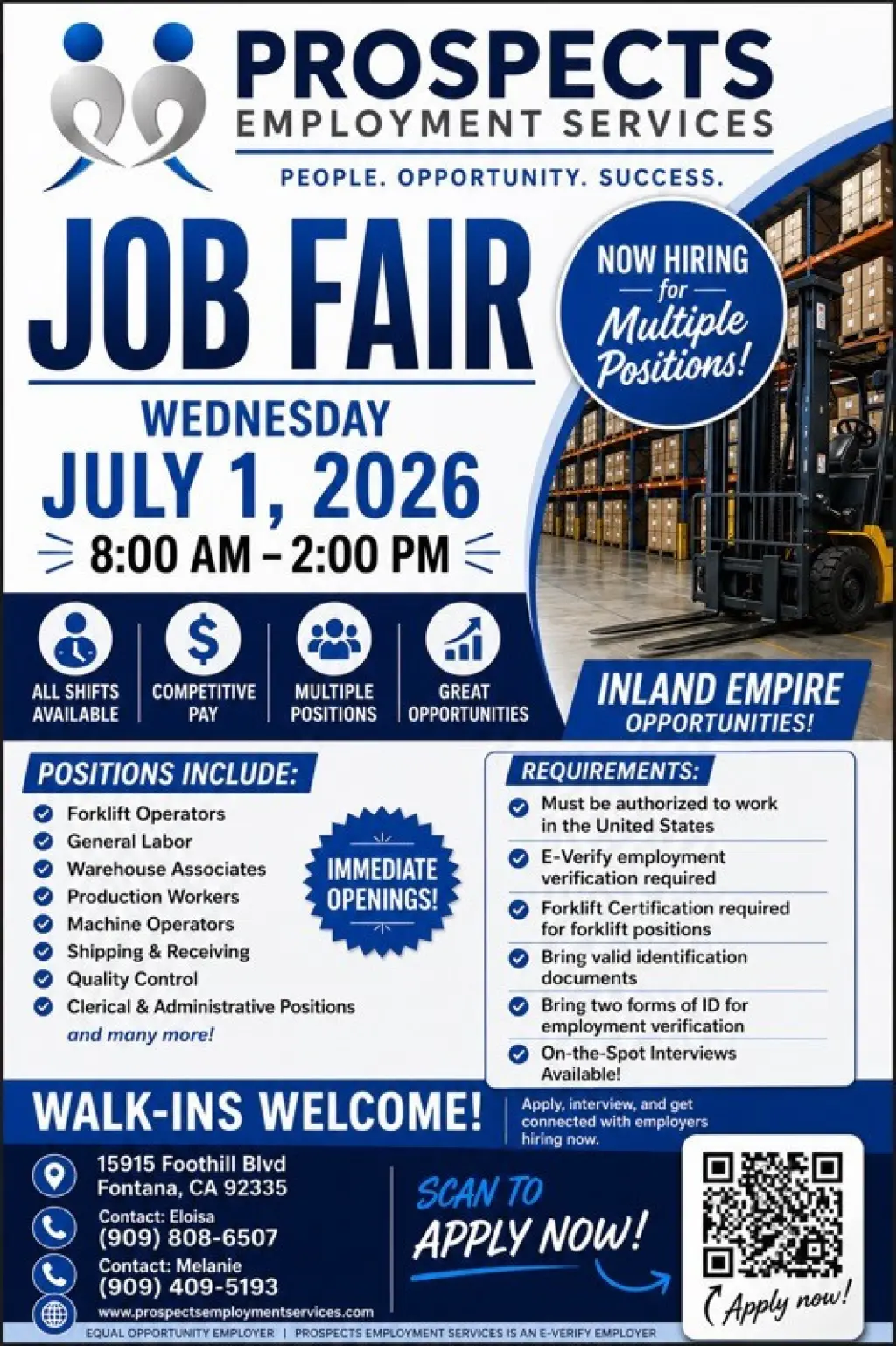 JOB FAIR!