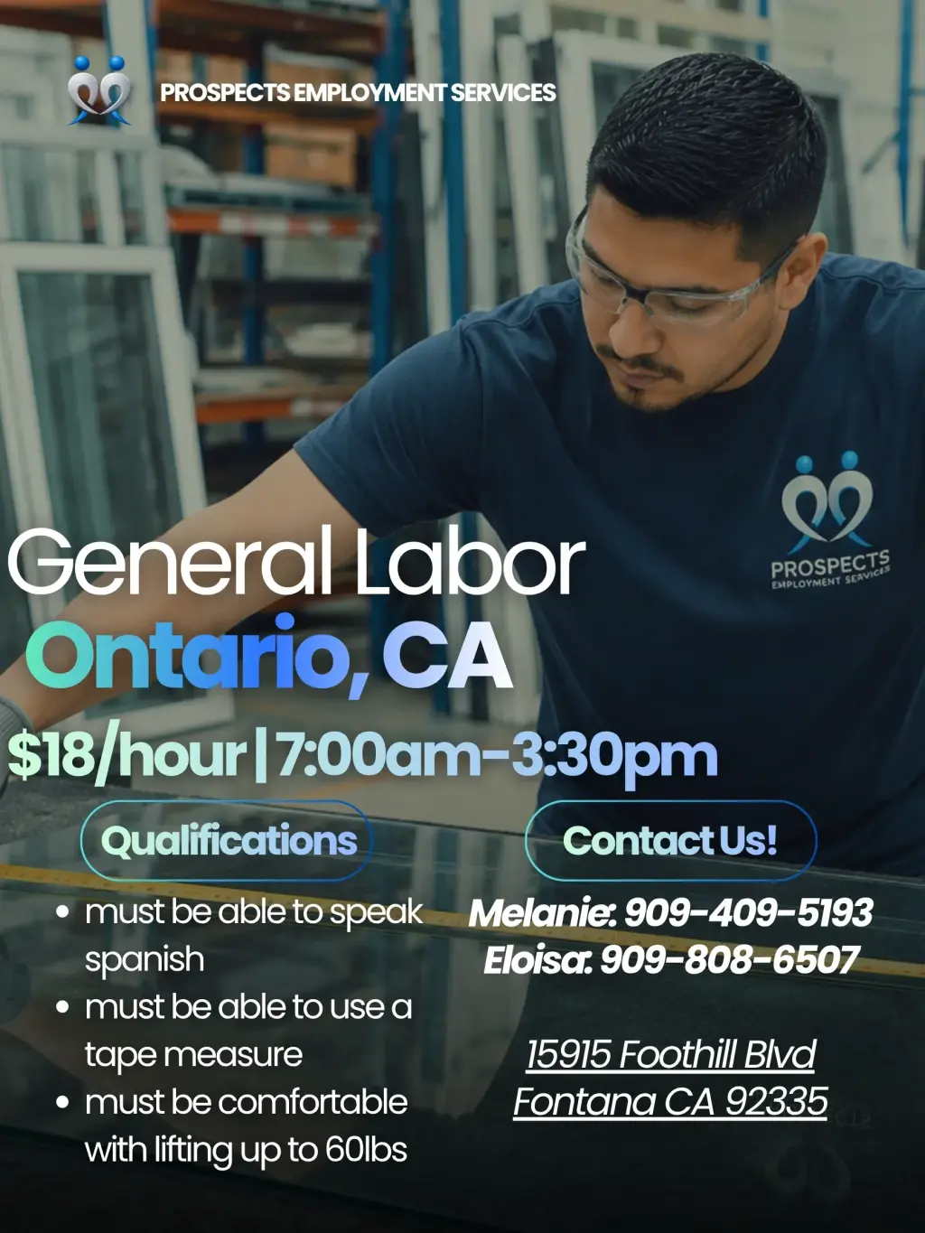 🚨 ¡ESTAMOS CONTRATANDO PERSONAL DE TRABAJO GENERAL EN ONTARIO! 🚨