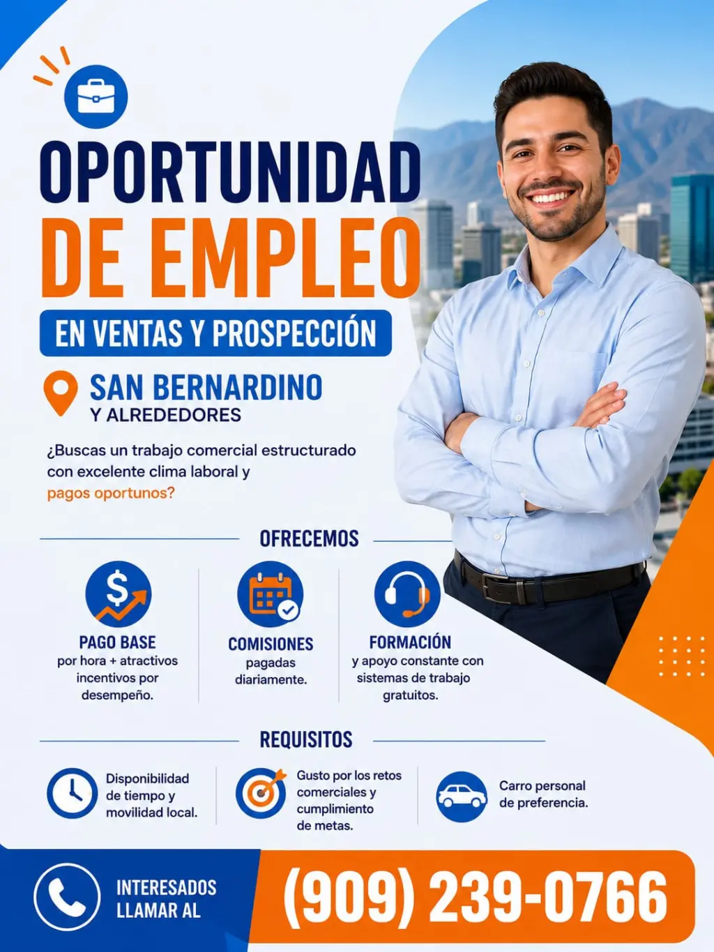 Representante de promociones e interacción con el cliente – San Bernardino
