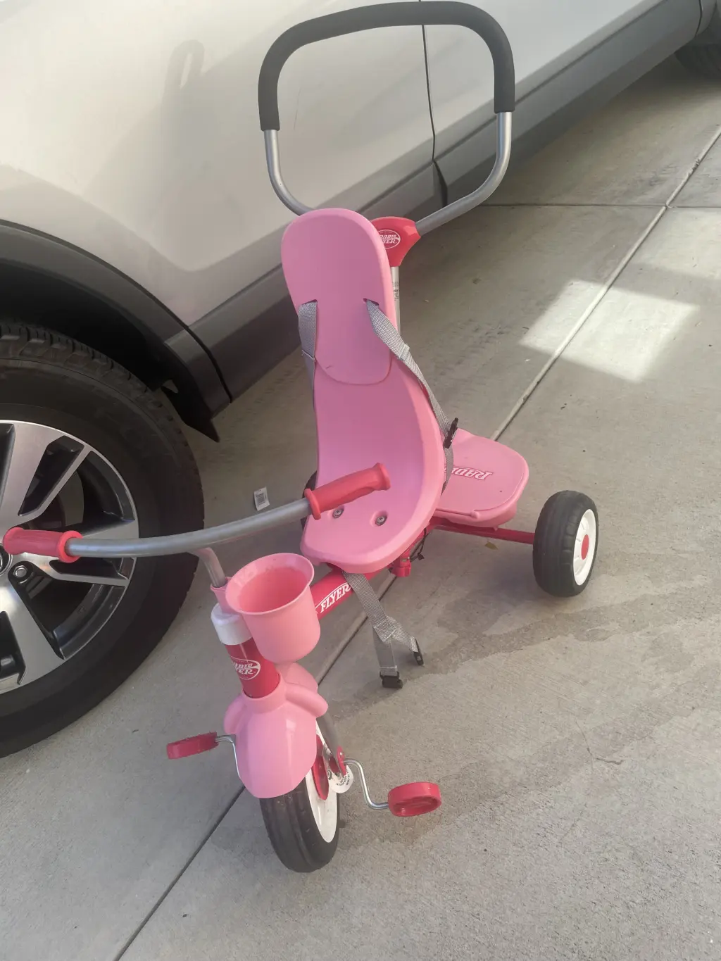 Triciclo Rosa para Niños