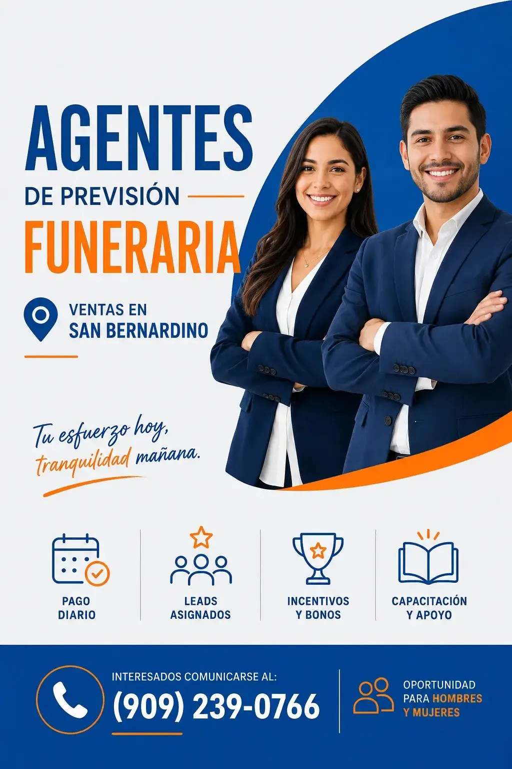 Agentes de Previsión Funeraria - Ventas en San Bernardino