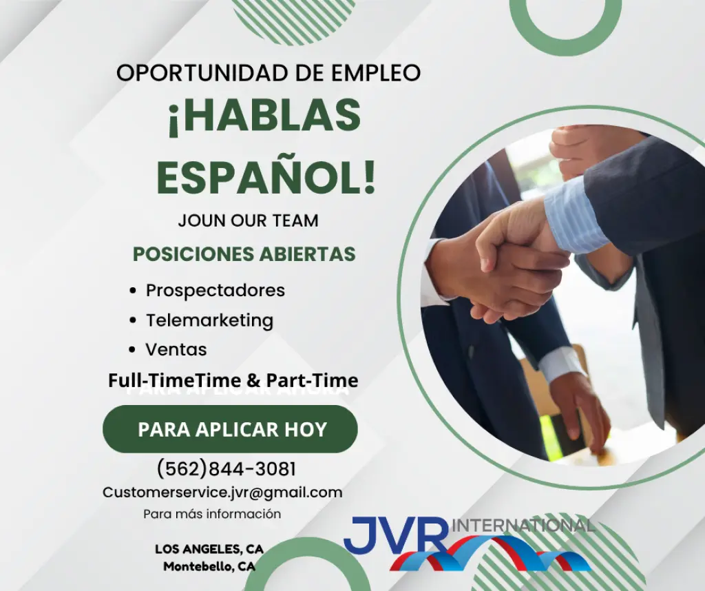 Oportunidad de Empleo y Negocios en Los Ángeles