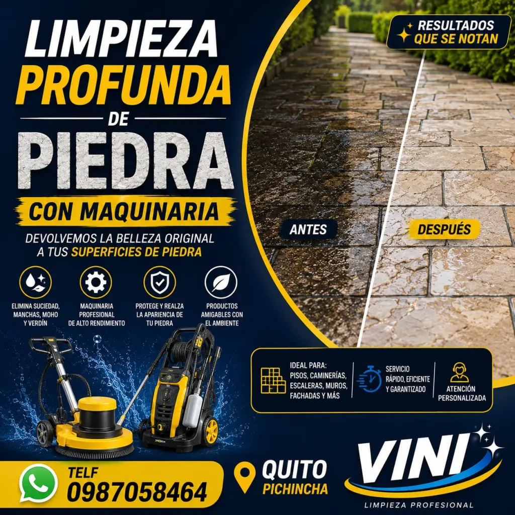 Limpieza de fachadas Quito Tenis