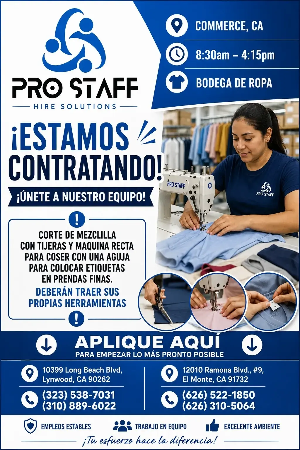 Costura/ Trinadora