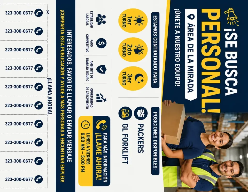 Trabajo diponible