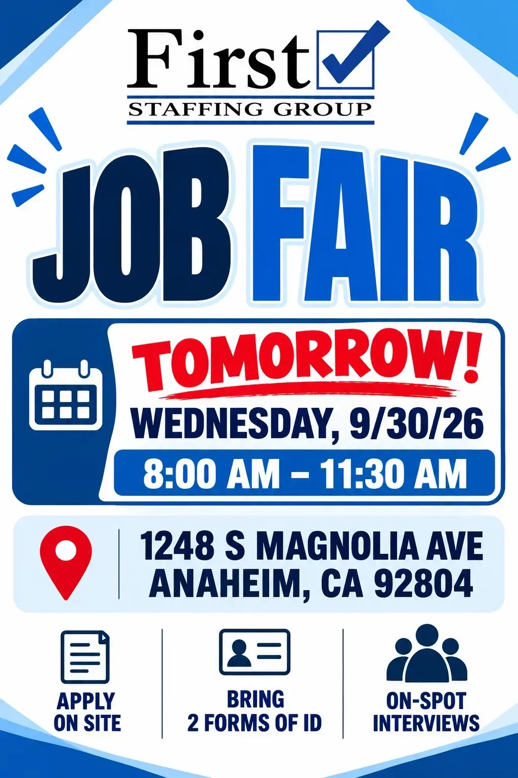 JOB FAIR!
