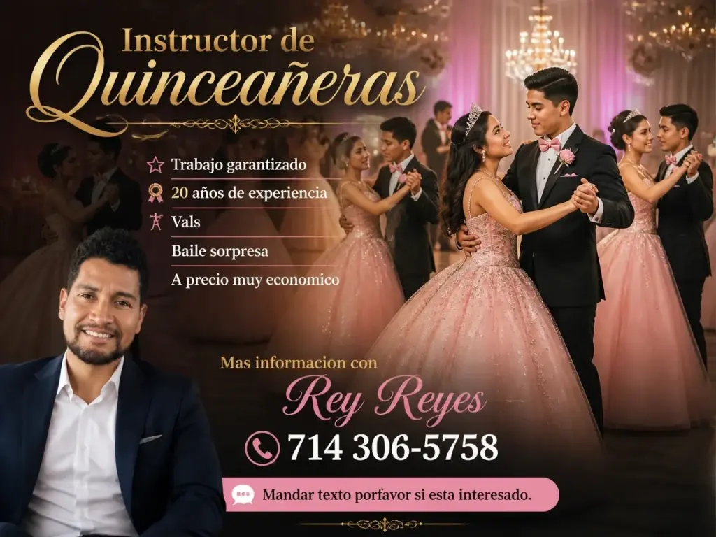 Instructor de Quinceañeras