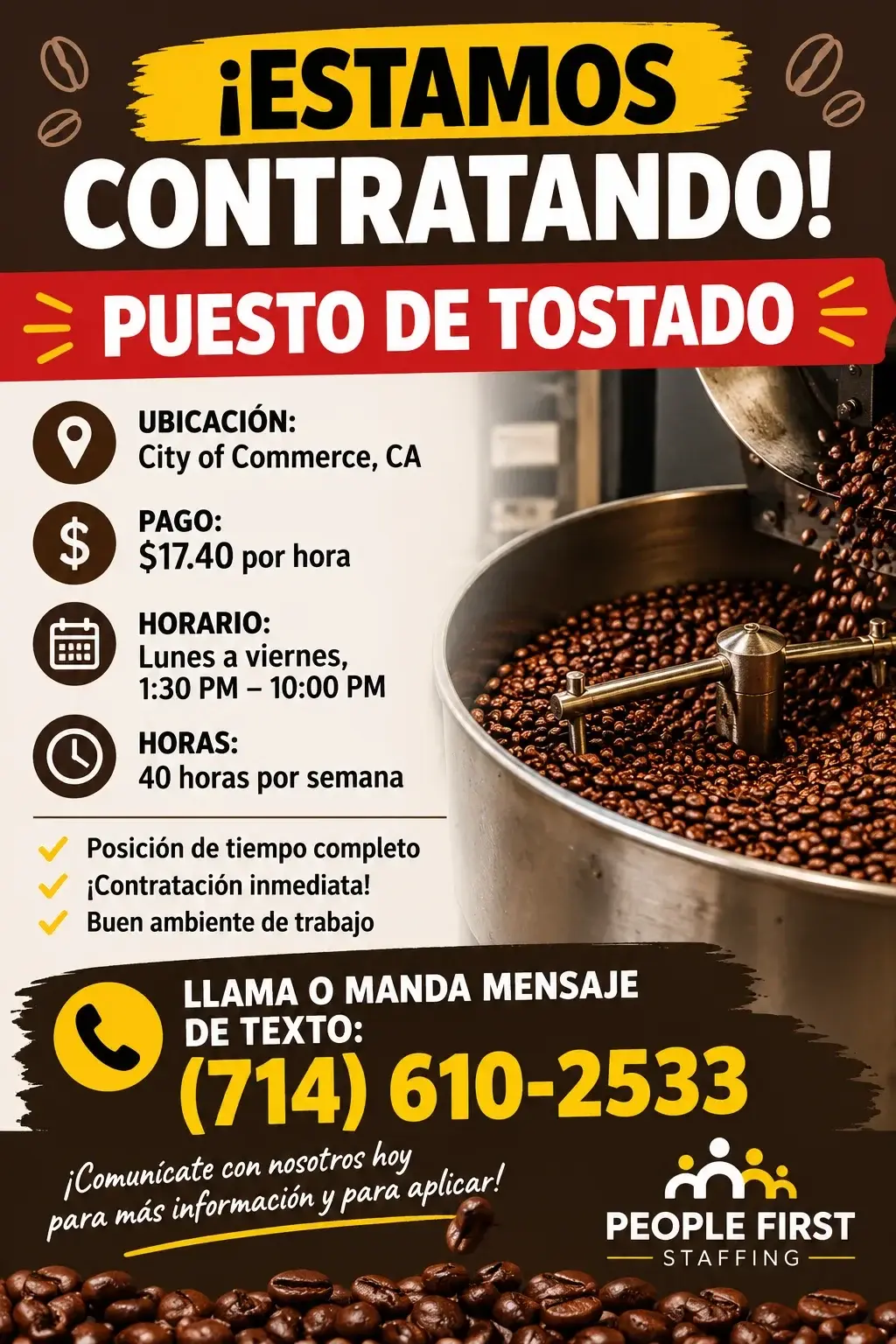 ESTAMOS CONTRATANDO- CIUDAD DE COMMERCE