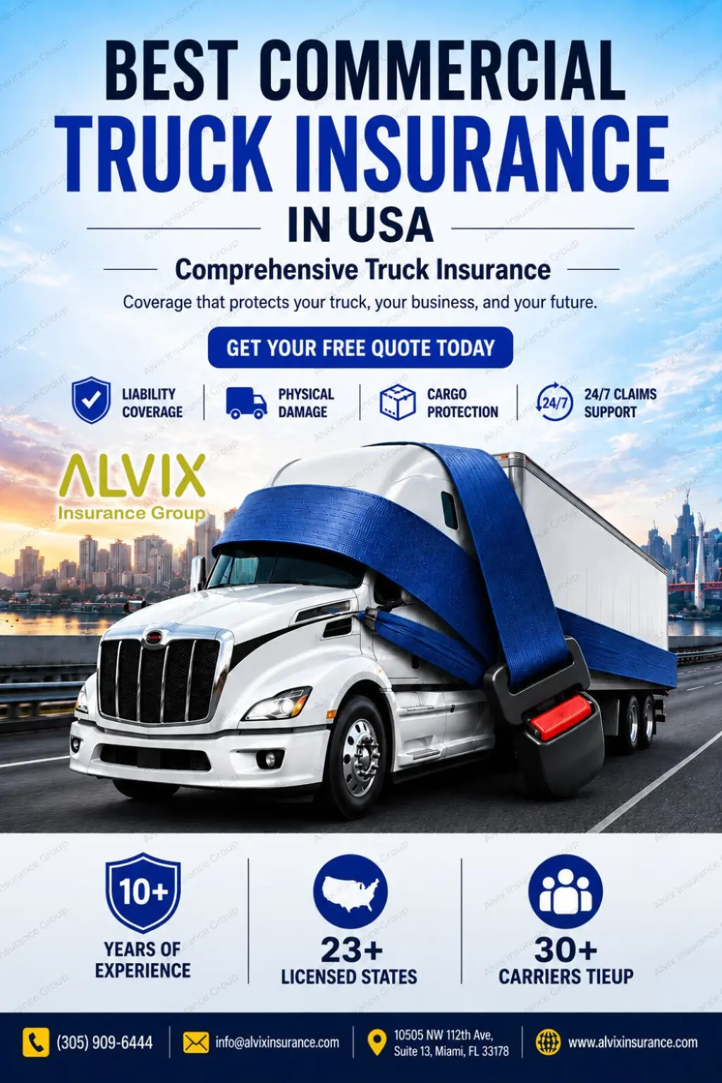 est Truck Insurance in the USA – We Find Your Rate