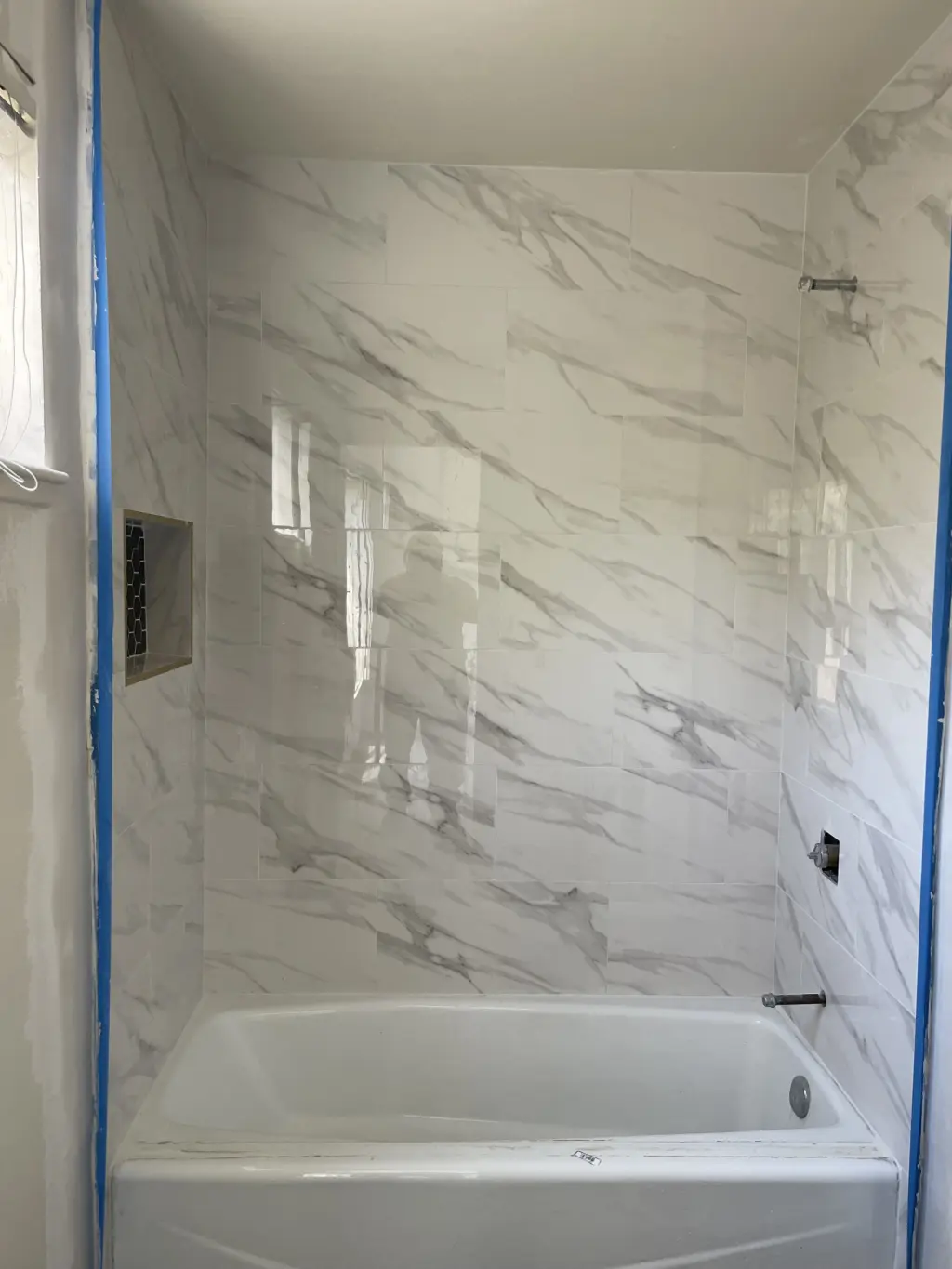 Baño y Ducha Renovados Recientemente