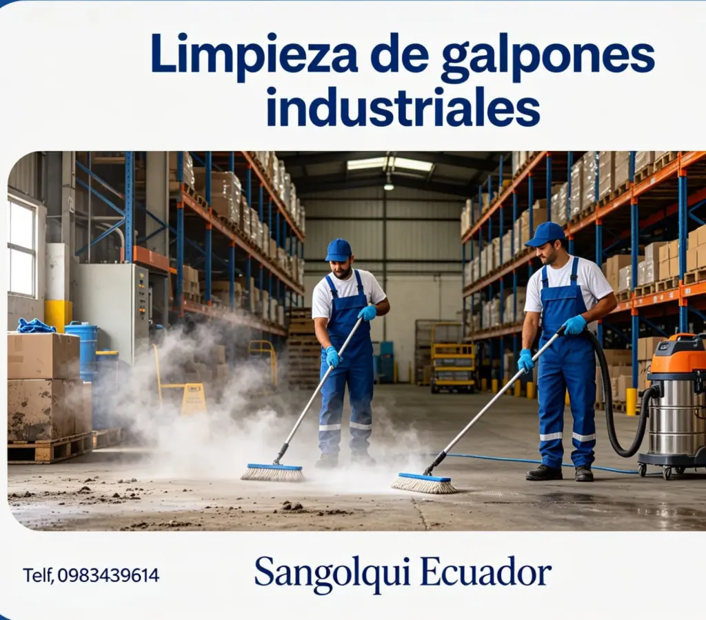 Limpieza de bodegas en Pifo teléf 0987058464
