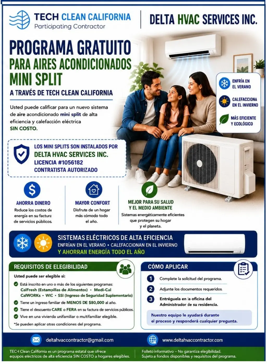 Programa Gratuito de Aire Acondicionado