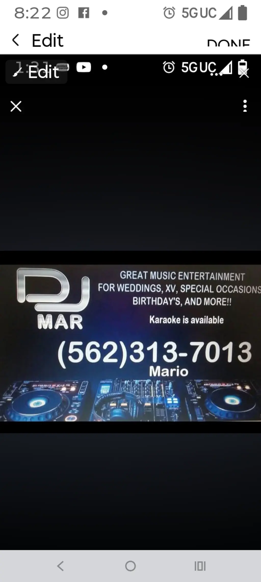 DJ a sus ordenes. Musica diverertida!