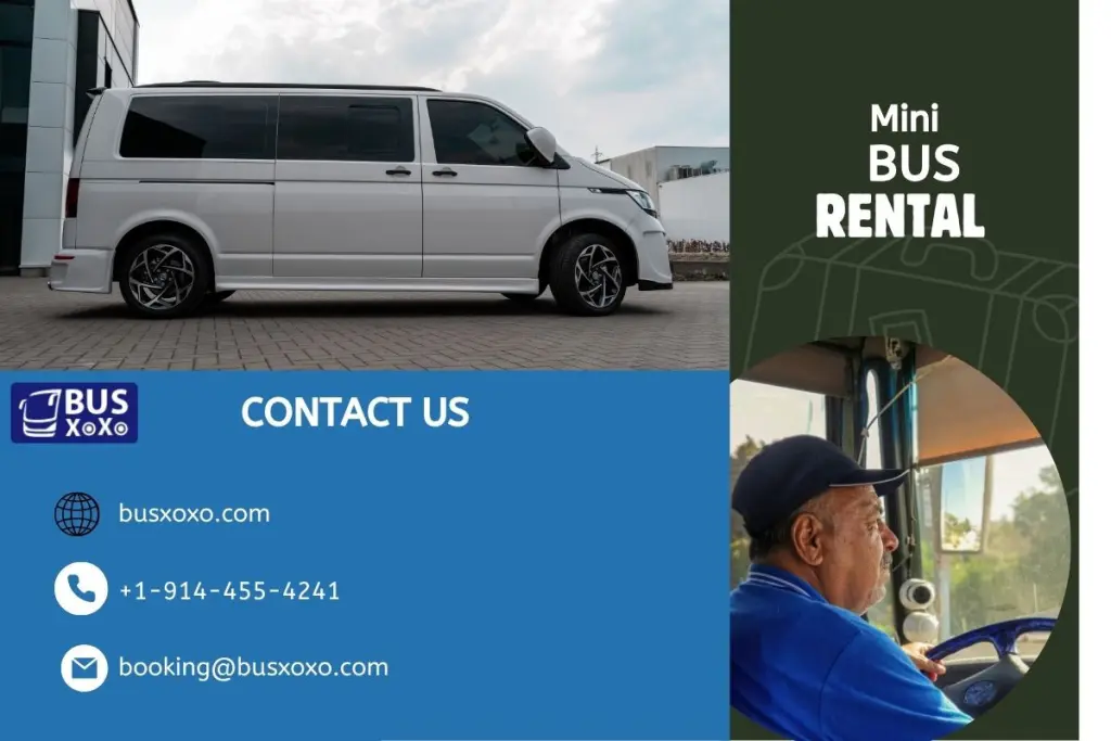 Book Mini Bus Rental with Driver || Busxoxo