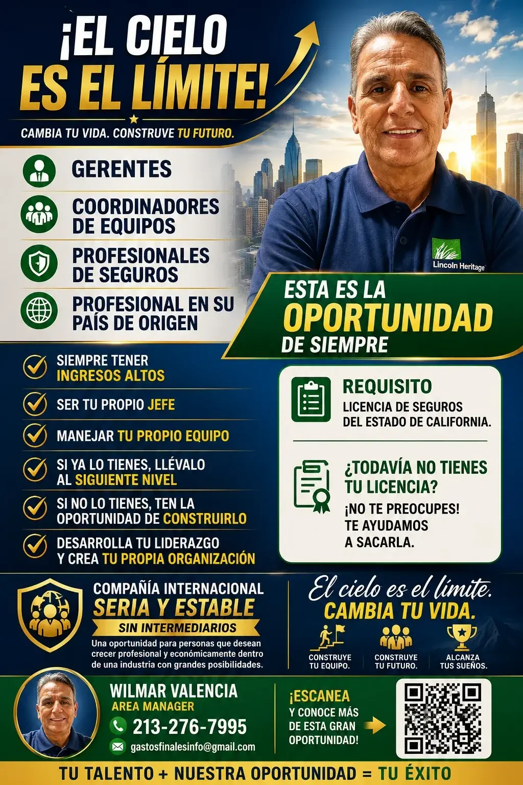Gran Oportunidad Para Gerentes