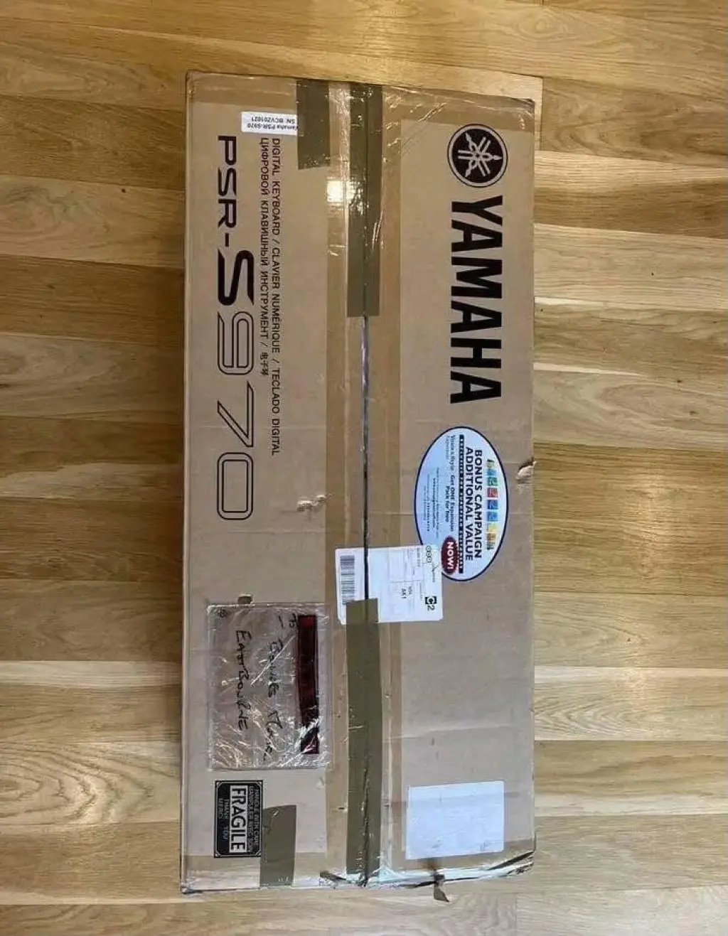 New Yamaha PSRS970 61 Key Keyboard Workstation
