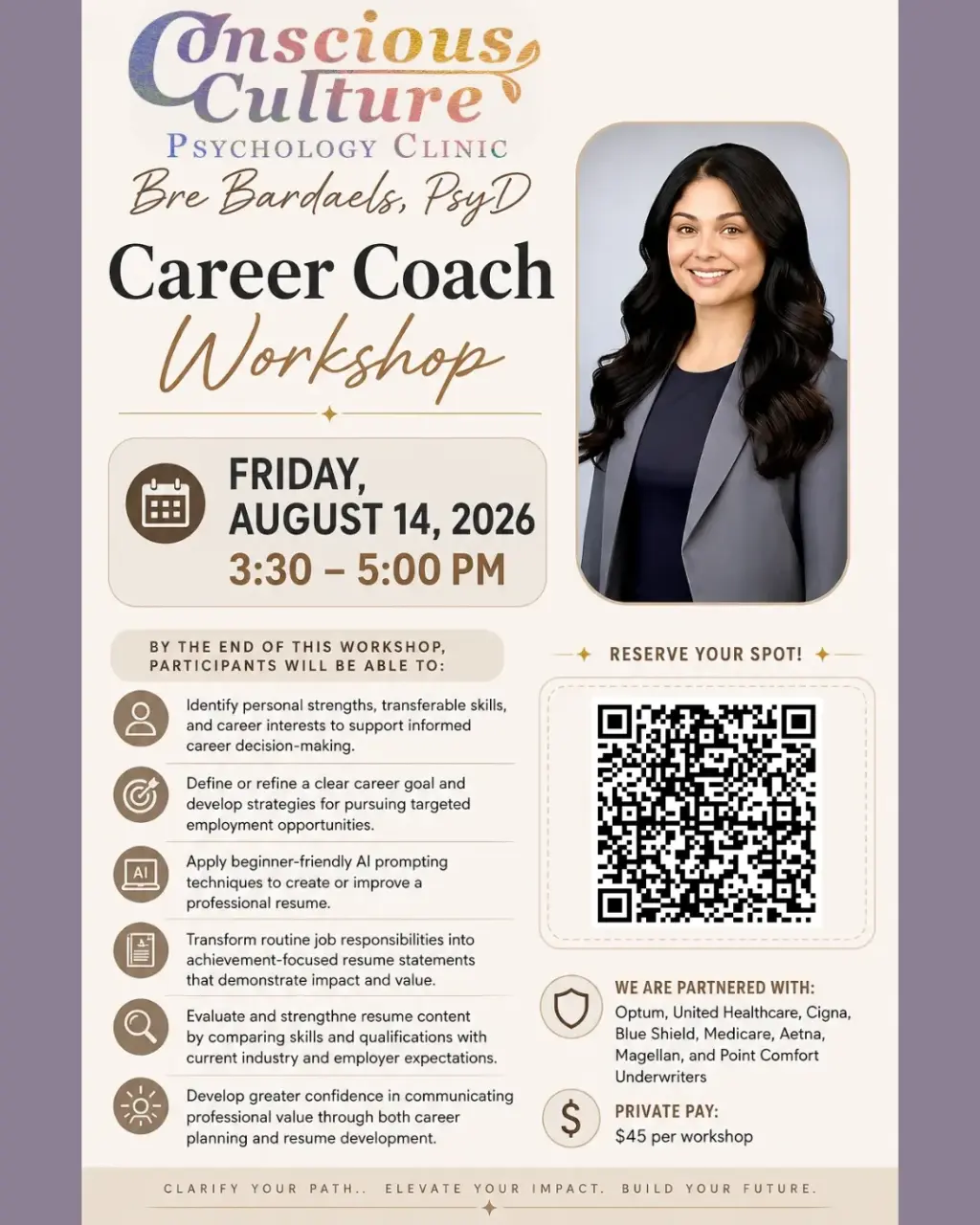 Online career building workshop