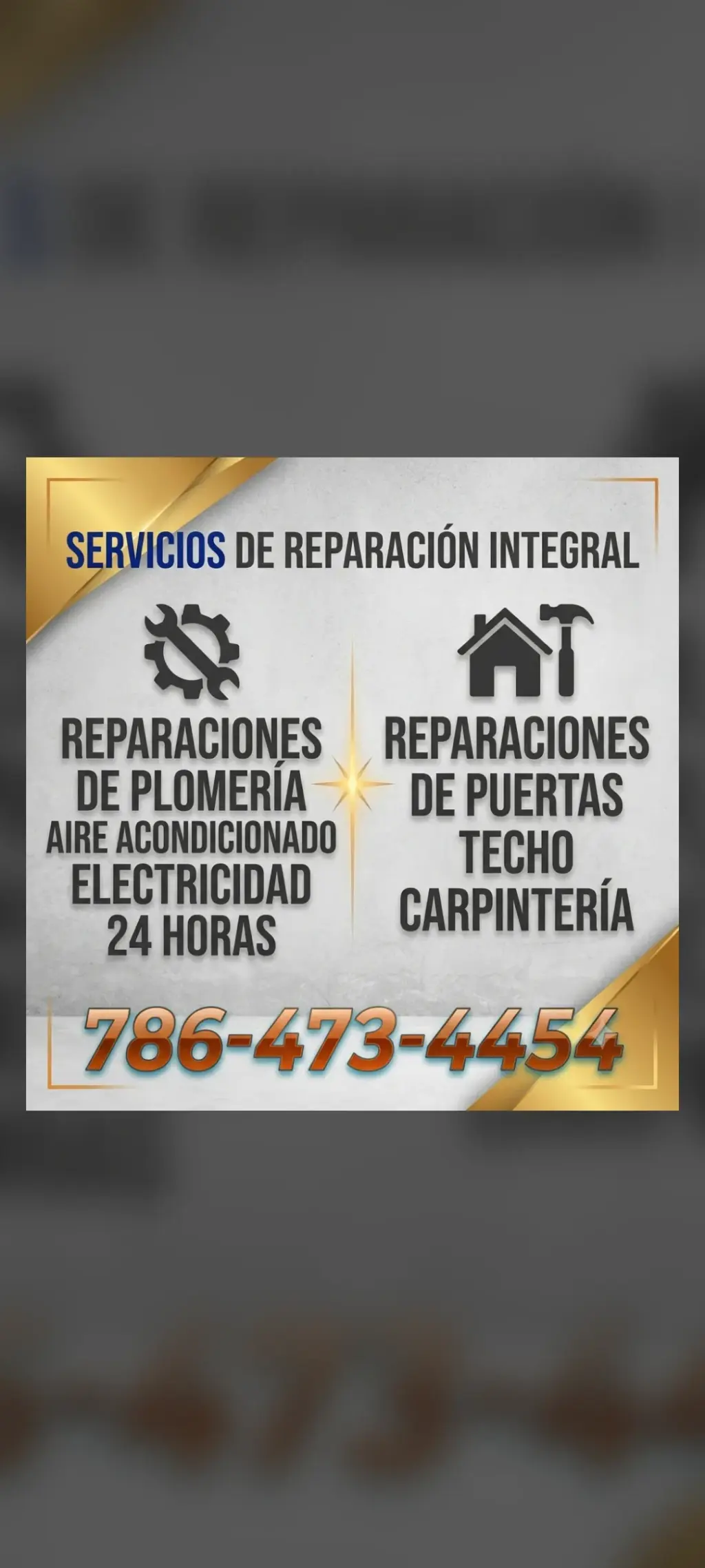 Servicios de Reparación Integral - Plomería, Electricidad y Carpintería