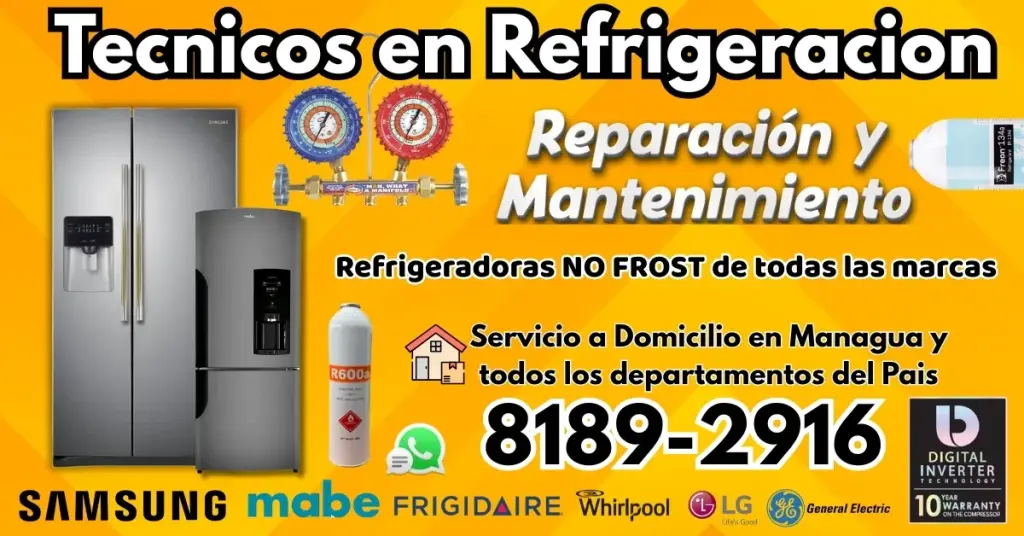 Servicios de Reparación y Mantenimiento de Refrigeración