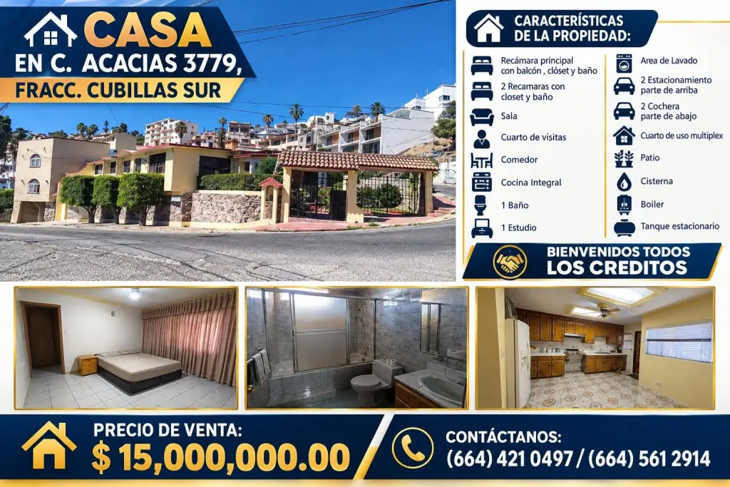 Hermosa Casa en Venta en Cubillas Sur