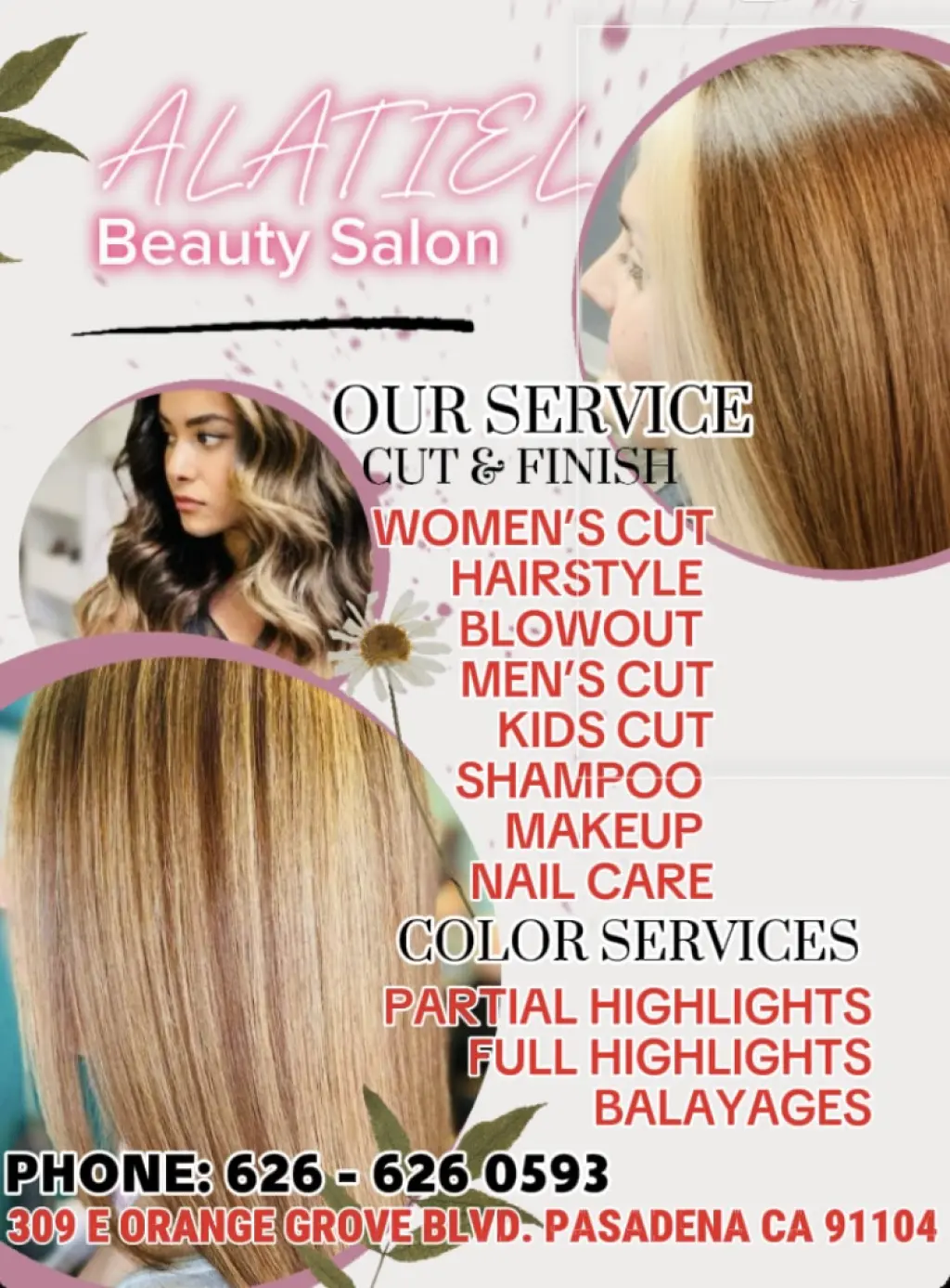 COSMETOLOGY/ BARBERA(O) PERSONAL
