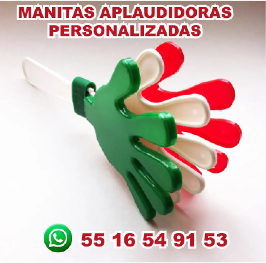 MANITAS APLAUDIDORAS PERSONALI