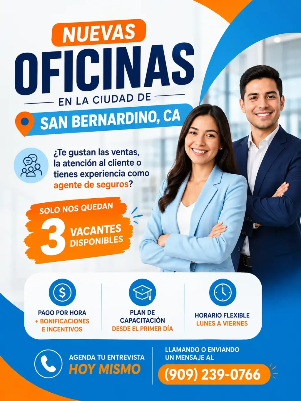 Nuevas Oficinas en la Ciudad de San Bernardino, CA