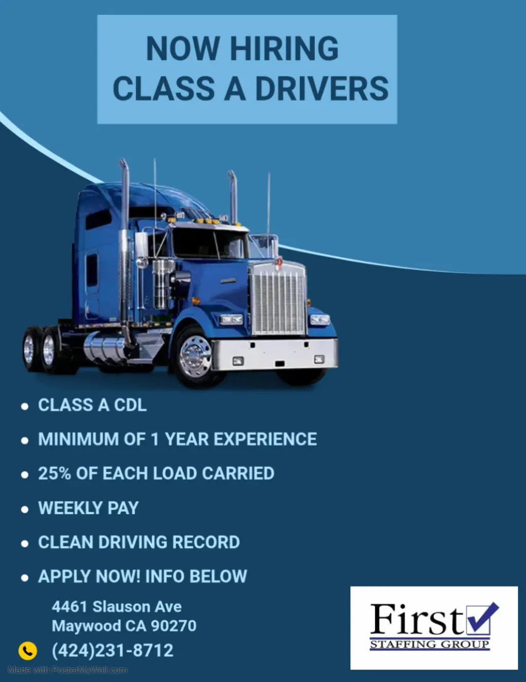 Class A Driver