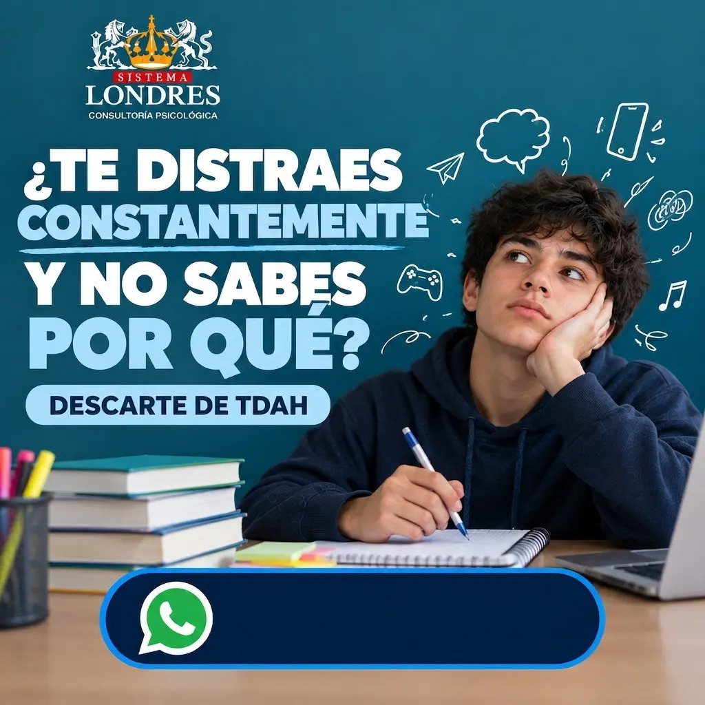 EVALUACIÓN PROFESIONAL DE TDAH - PSICOLOGIA SISTEMA LONDRES