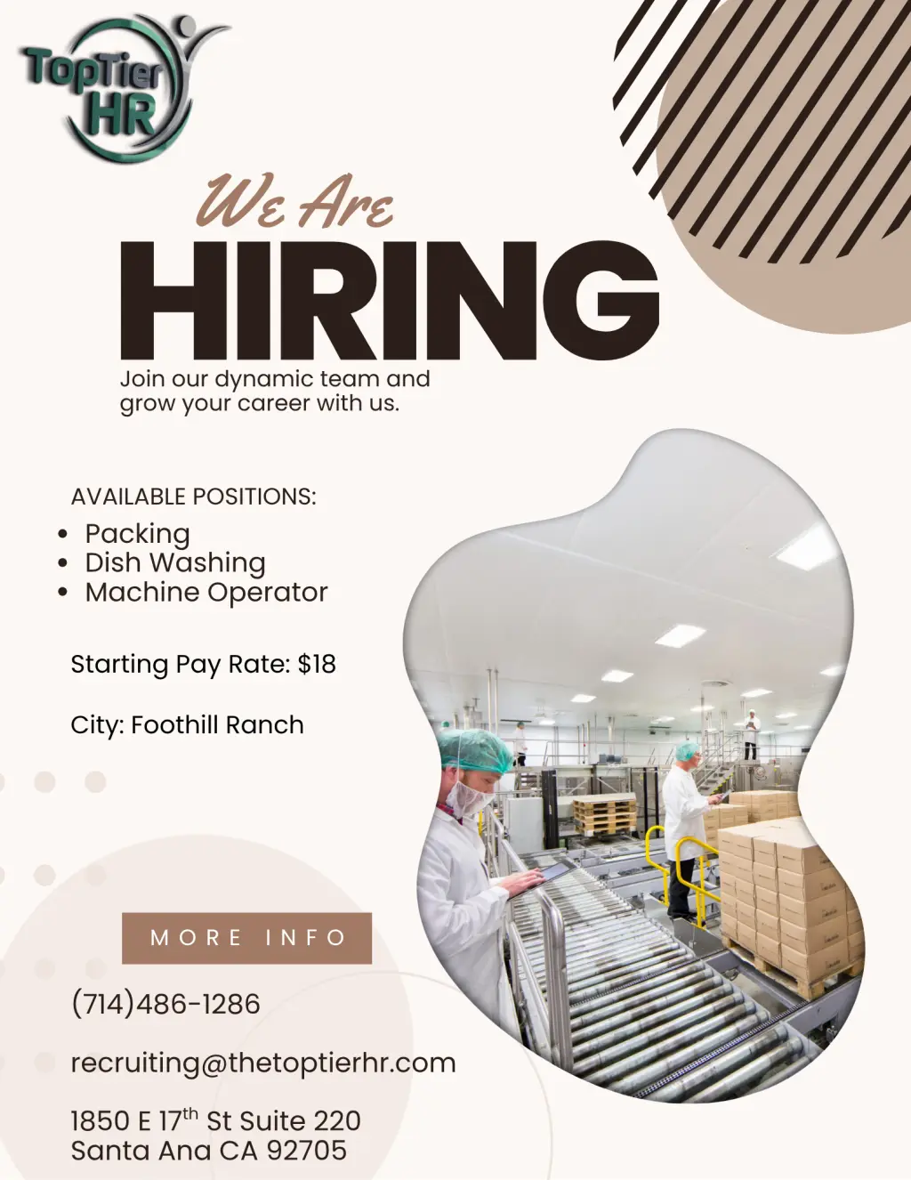 Kitchen Help in Ladera Ranch