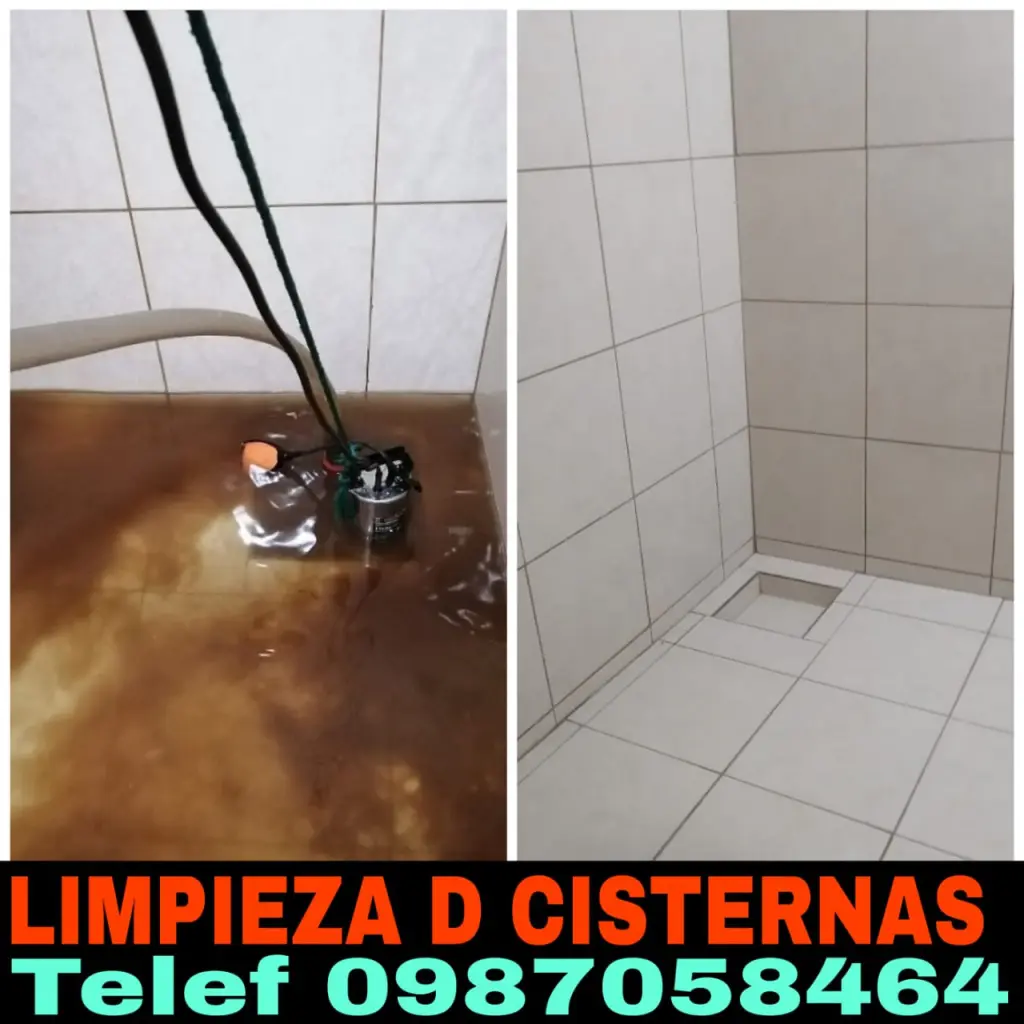 Limpieza de tanques en Sangolquí