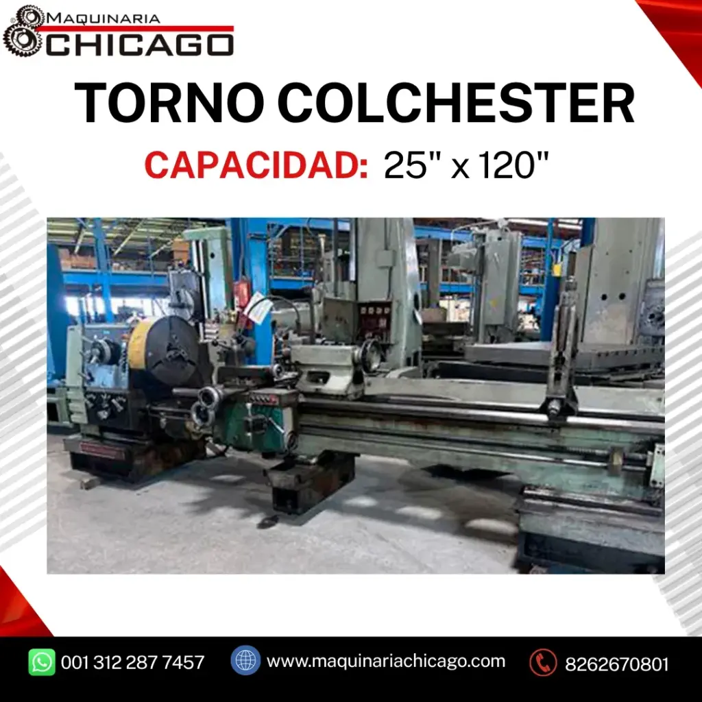 TORNO USADO - MAQUINARIA INDUSTRIAL EN VENTA