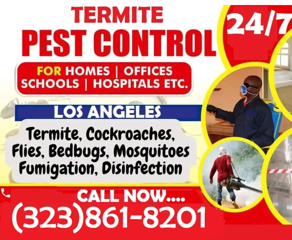 EXTERMINADORES PLAGAS LOS ANGELES 24/7