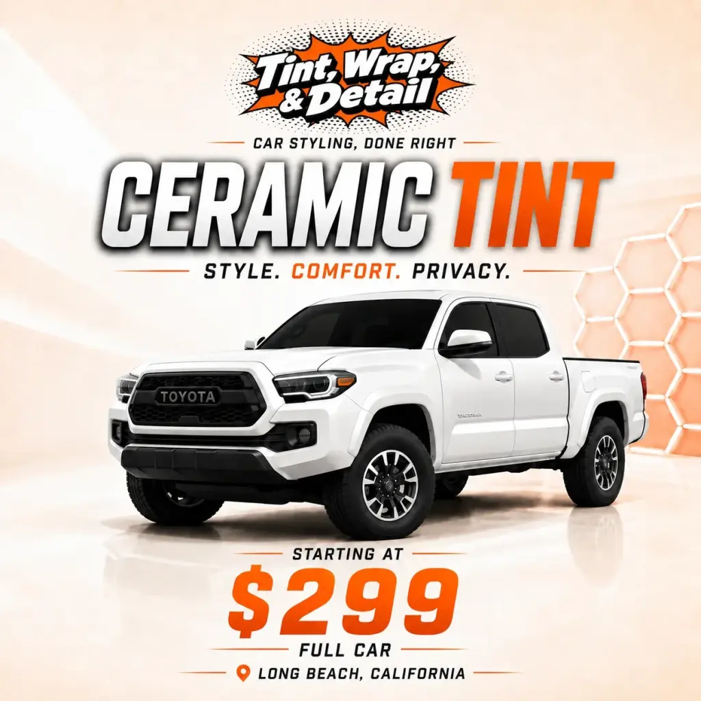 Ceramic Tinting Service for Cars