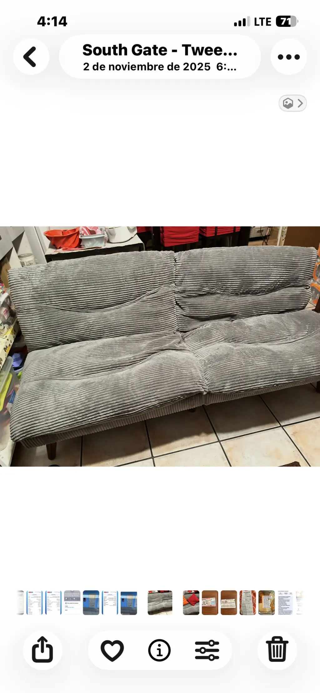 Vendo Sofá Cama