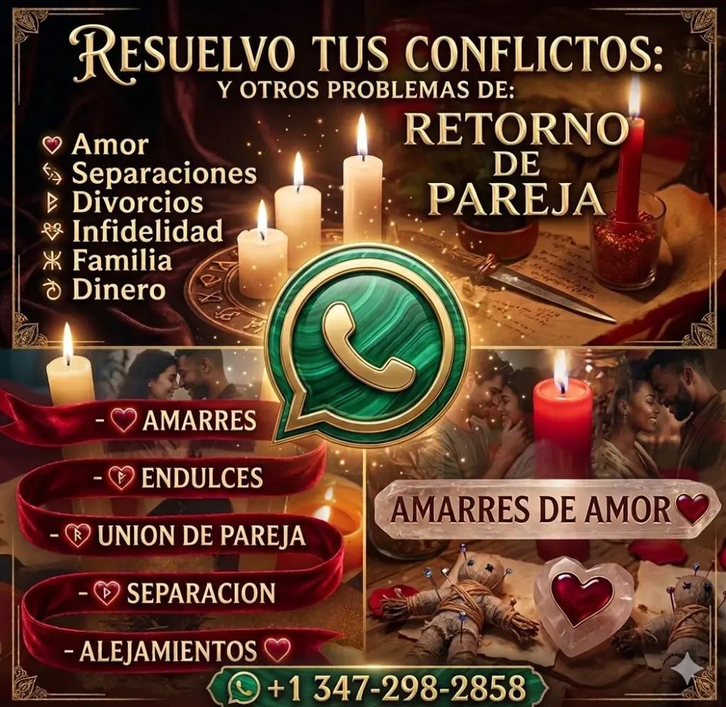 Retorno de parejas amarres hechizos de amor fuertes en Toluca, México