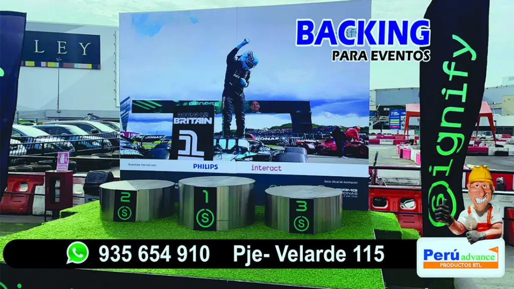 Backings Corporativos PARA EVENTOS