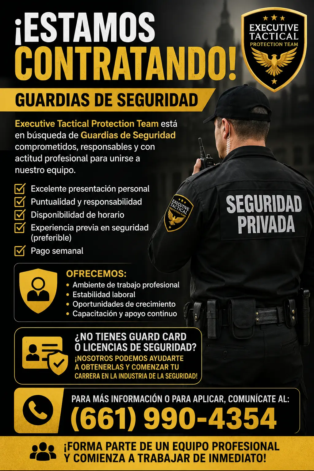 Guardias de seguridad